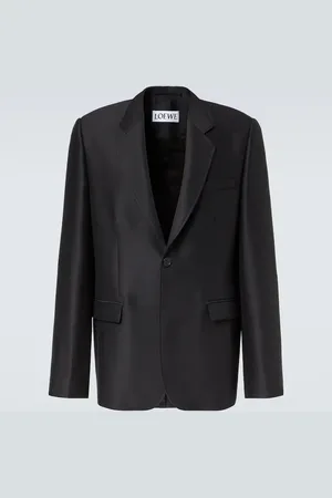 Loewe Blazer aus Wolle und Seide