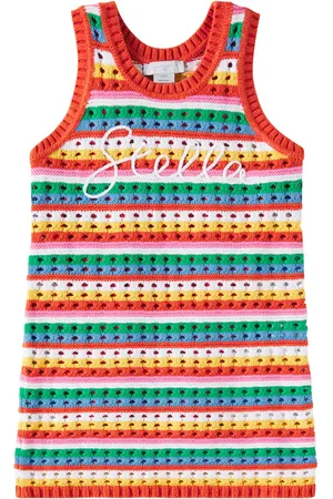 Stella McCartney Besticktes Kleid aus Baumwolle
