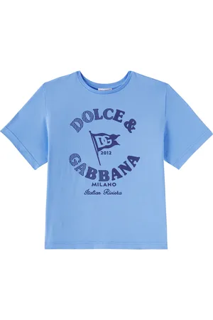 Dolce & Gabbana T-Shirt DG aus Baumwoll-Jersey