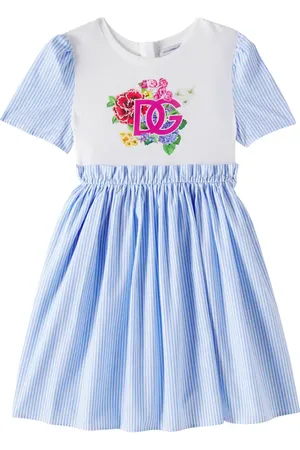 Dolce & Gabbana Kleid DG aus Baumwolle