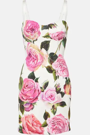 Dolce & Gabbana Minikleid aus einem Baumwollgemisch