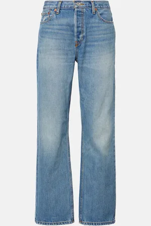 RE/DONE Mid-Rise Straight Jeans The Standard