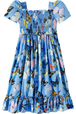 Dolce & Gabbana Bedrucktes Kleid aus Baumwollpopeline