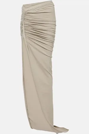 Rick Owens Maxirock aus Baumwoll-Jersey
