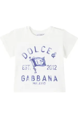 Dolce & Gabbana Baby T-Shirt aus Baumwolle