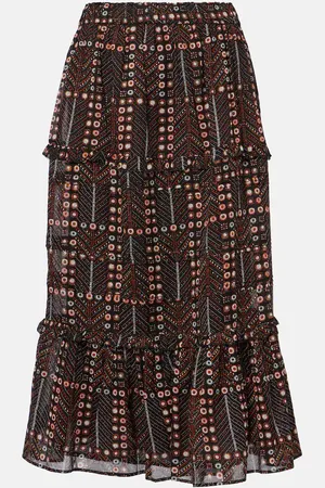 Marant Etoile Bedruckter Maxirock Diya aus Baumwolle