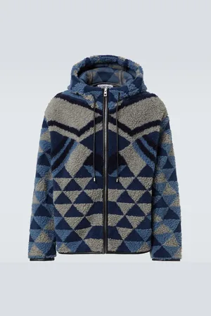 Loewe Jacke aus Teddyfleece