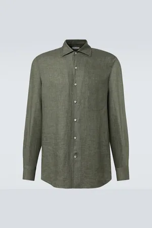 Loro Piana Hemd André aus Leinen