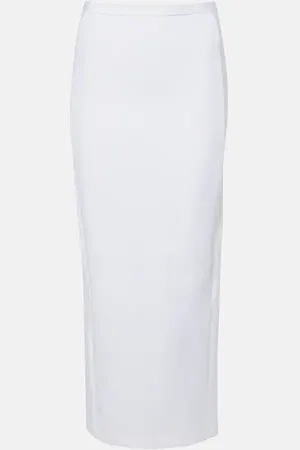 Max Mara High-Rise-Bleistiftrock Charme aus Jersey