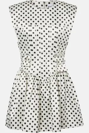 Ganni Kleid aus Satin