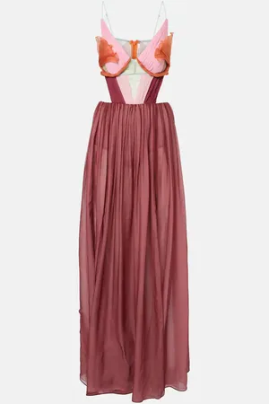 Nensi Dojaka Robe Dahlia aus Seide
