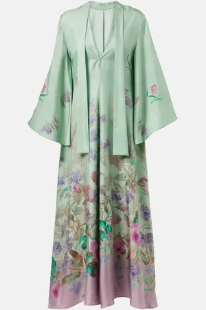 La DoubleJ Robe Magnifico aus Seiden-Twill