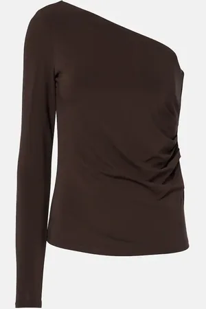 Max Mara One-Shoulder-Top Spluga