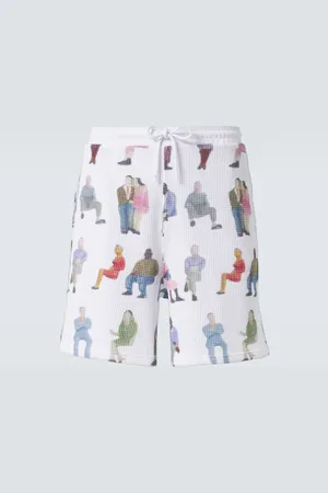 J.W.Anderson Bedruckte Shorts aus Baumwolle