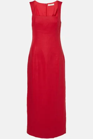 FAITHFULL THE BRAND Maxikleid Felice aus Leinen