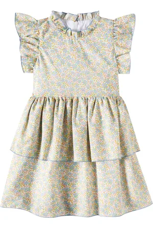 La Coqueta Bedrucktes Kleid Florencia aus Baumwolle