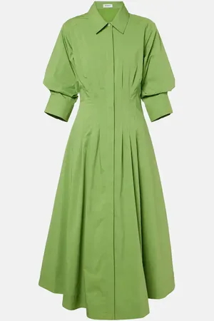 Simkhai Midikleid Jazz aus Popeline