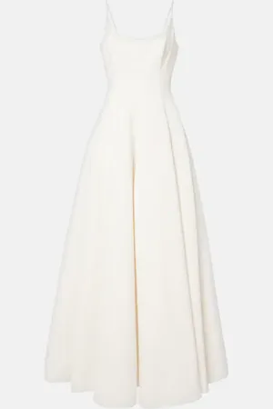 Staud Bridal Maxikleid Joy aus einem Baumwollgemisch