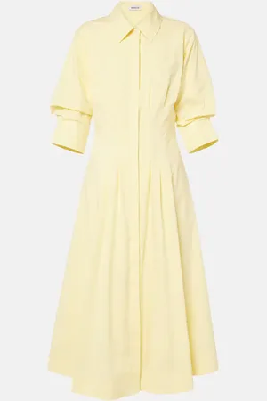Simkhai Midikleid Jazz aus Popeline