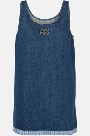 Miu Miu Minikleid aus Denim