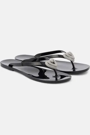 Mach & Mach Verzierte Sandalen Double Heart