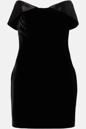MUGLER Minikleid aus Samt