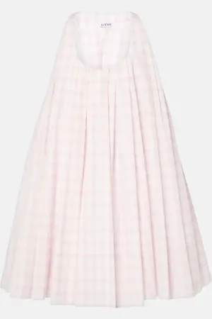 Loewe Minikleid Trapeze aus Baumwolle