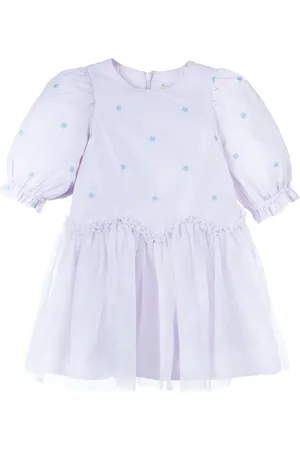 Stella McCartney Besticktes Kleid mit Tüll