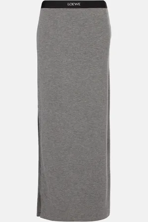 Loewe Maxirock Anagram aus Strick