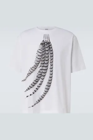 Loewe Bedrucktes T-Shirt aus Baumwoll-Jersey