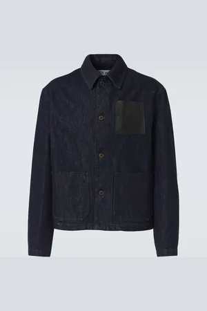 Loewe Jeansjacke mit Leder