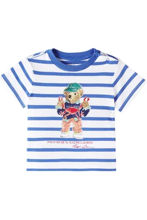 Ralph Lauren Baby T-Shirt Polo Bear aus Baumwoll-Jersey
