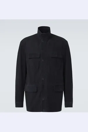 Giorgio Armani Jacke aus Veloursleder