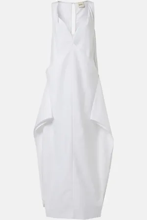 Khaite Maxikleid Kenith aus Baumwolle