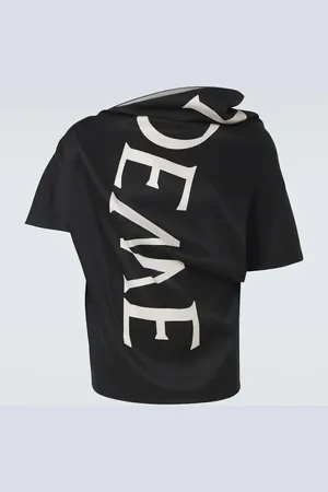 Loewe T-Shirt aus Seiden-Twill