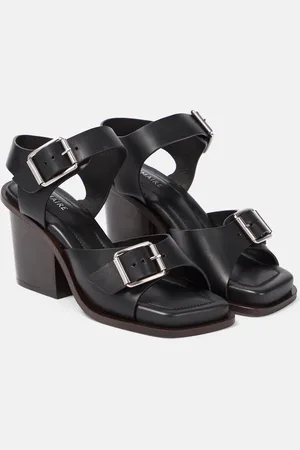 LEMAIRE Verzierte Sandalen aus Leder