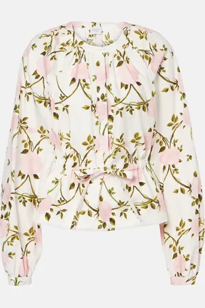 Giambattista Valli Bedruckte Bluse aus Baumwolle