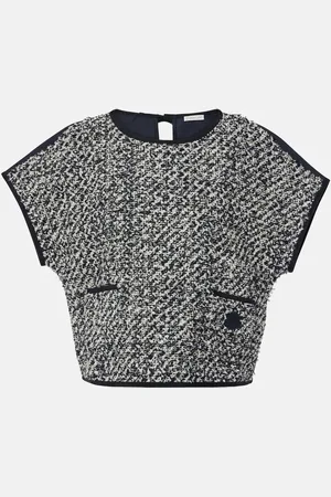 Moncler Top aus Tweed