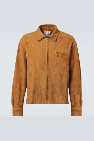 VISVIM Jacke Strato Swing aus Veloursleder