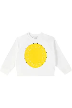 Stella McCartney Sweatshirt aus Baumwolle mit Kristallen