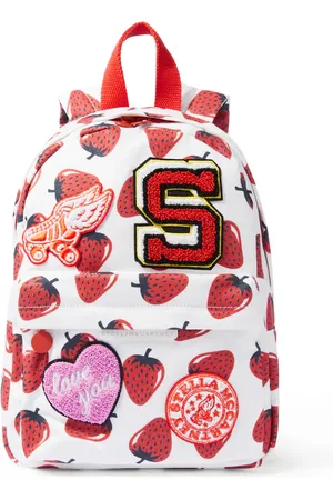 Stella McCartney Bedruckter Rucksack aus Canvas