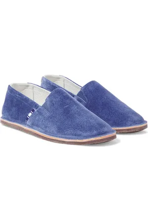 Brunello Cucinelli Slip-Ons aus Veloursleder