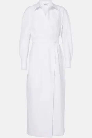Max Mara Wickelkleid aus Twill