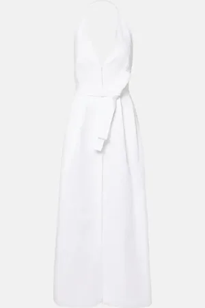 Max Mara Maxikleid aus Gabardine