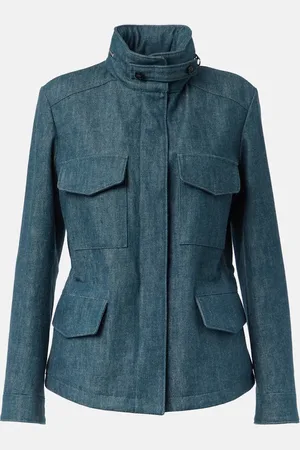 Loro Piana Feldjacke Traveller Mini aus Denim