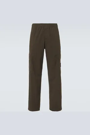 Stone Island Gerade Hose aus einem Baumwollgemisch