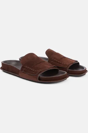 Jacquemus Pantoletten Mocassin aus Veloursleder