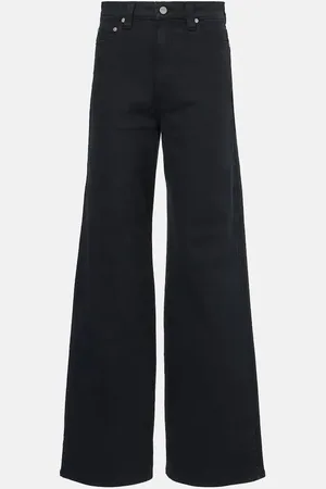 Khaite High-Rise Wide-Leg Jeans Dane