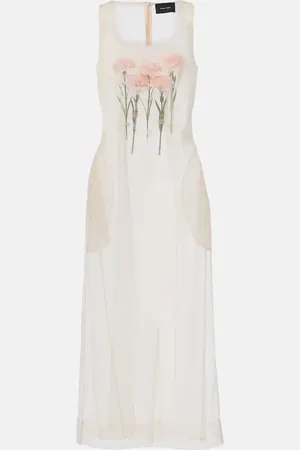 Simone Rocha Midikleid aus Tüll