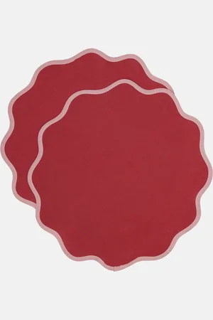 La DoubleJ Set Cloud Rainbow Vino aus zwei Tischsets